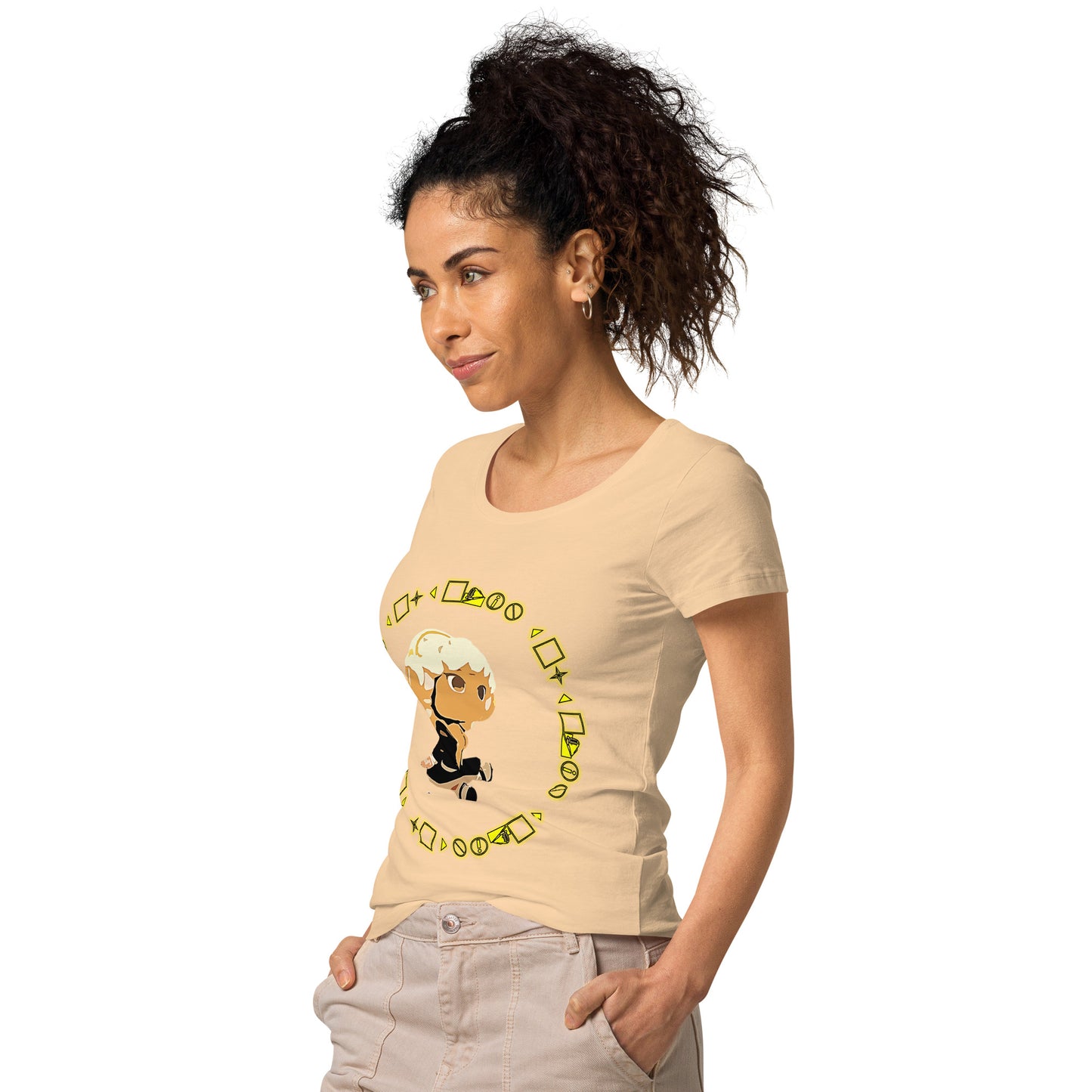 Logo Women’s basic organic t-shirt