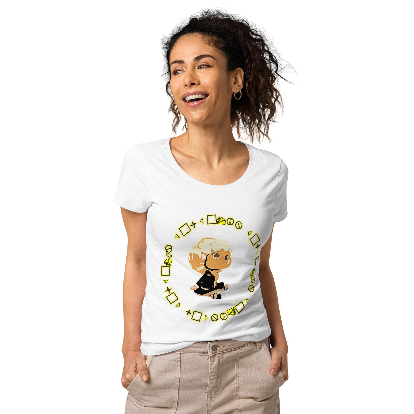 Logo Women’s basic organic t-shirt