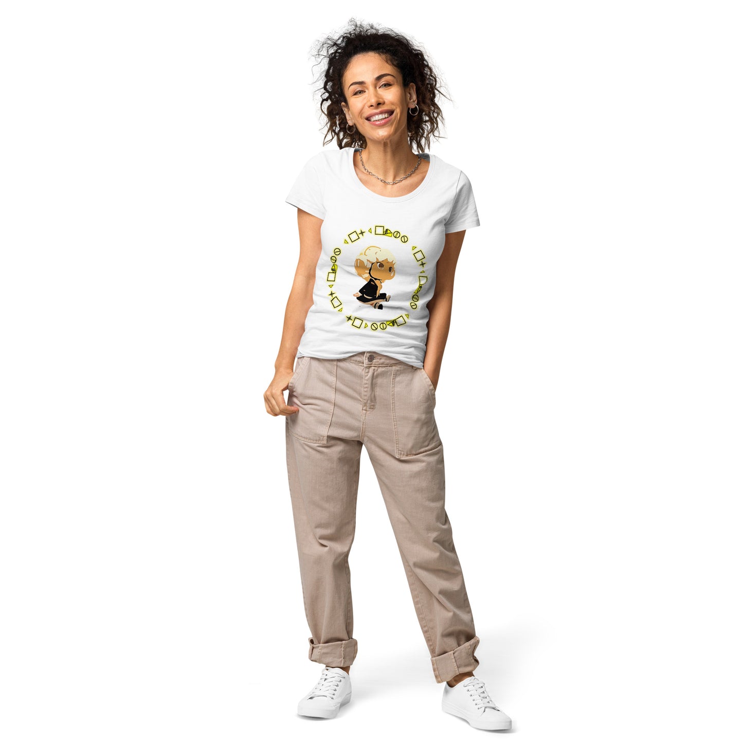 Logo Women’s basic organic t-shirt