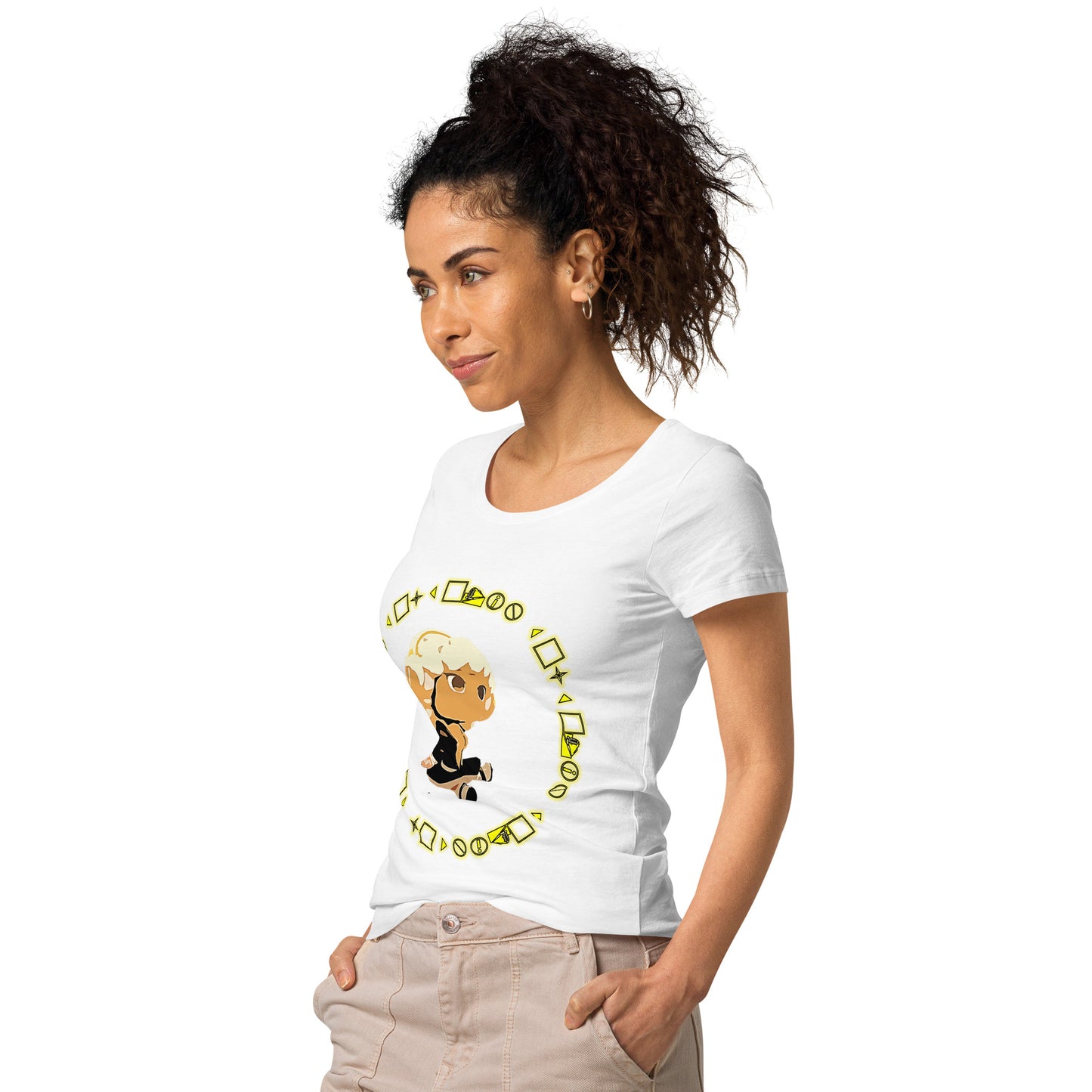 Logo Women’s basic organic t-shirt