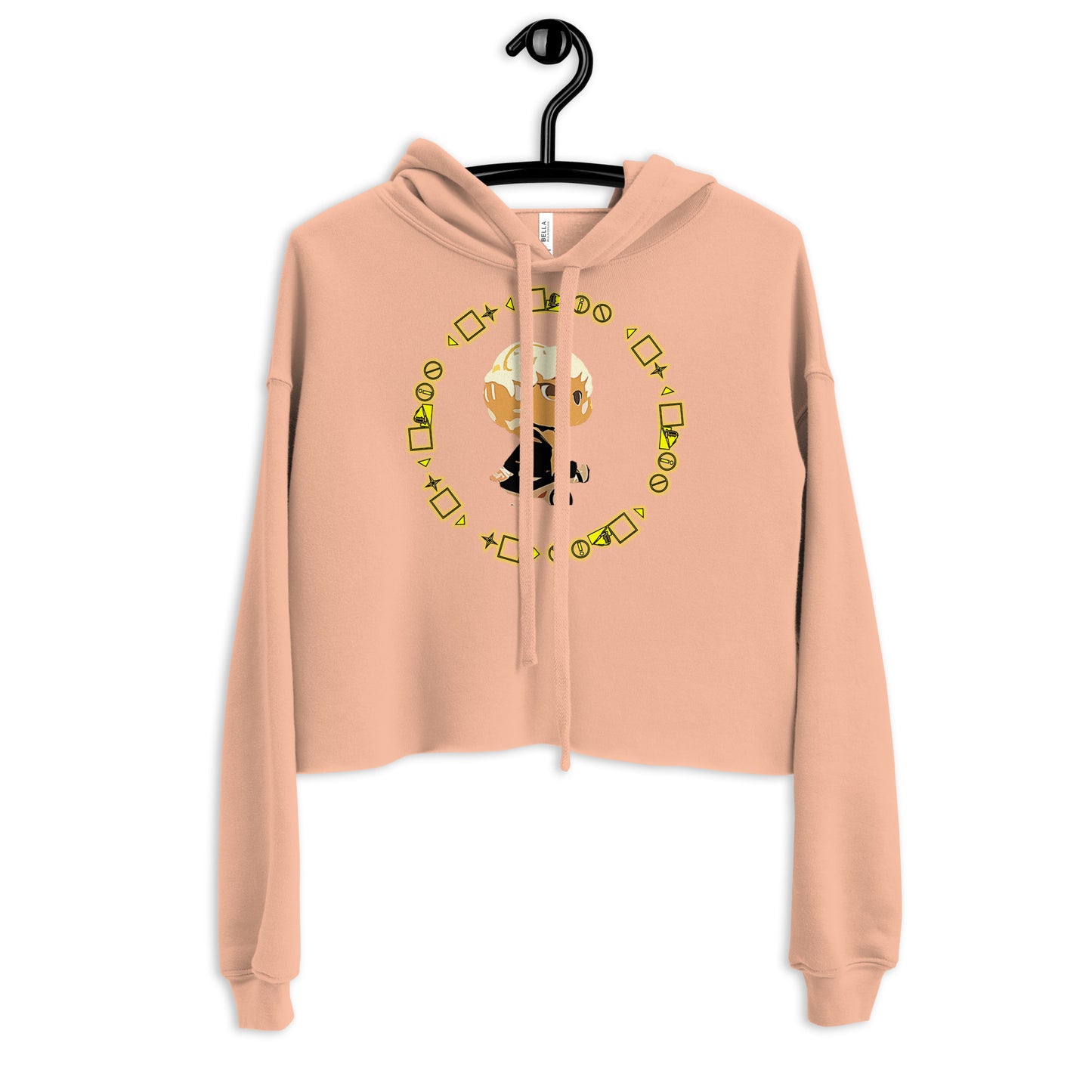 Logo Crop Hoodie