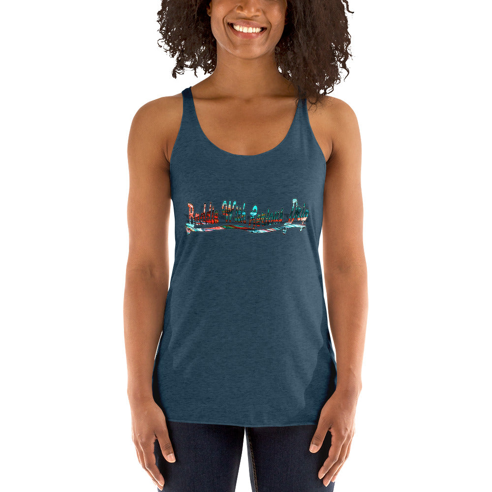 Graphic Baddie Women's Racerback Tank