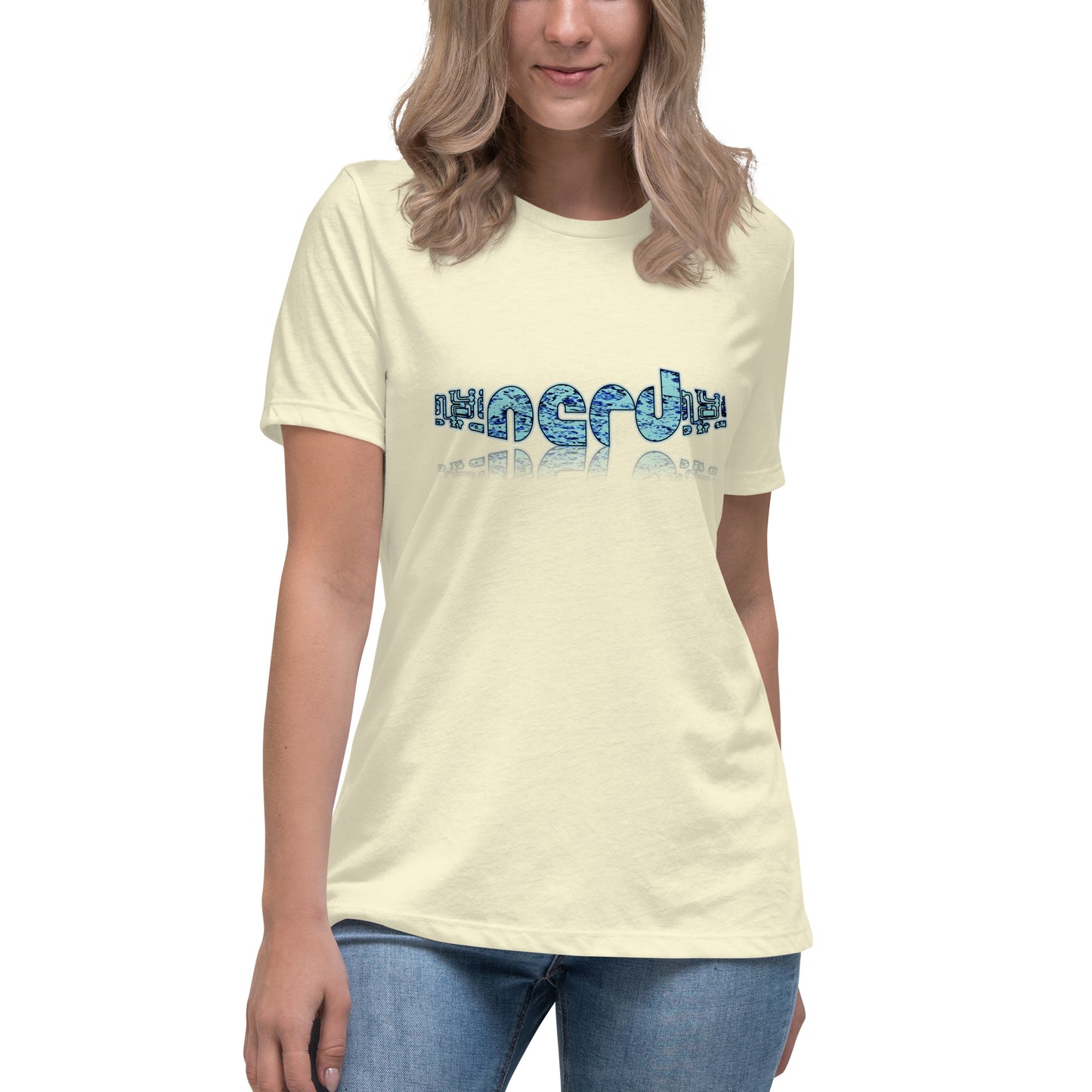 Graphic "Nerd" Women's Relaxed T-Shirt