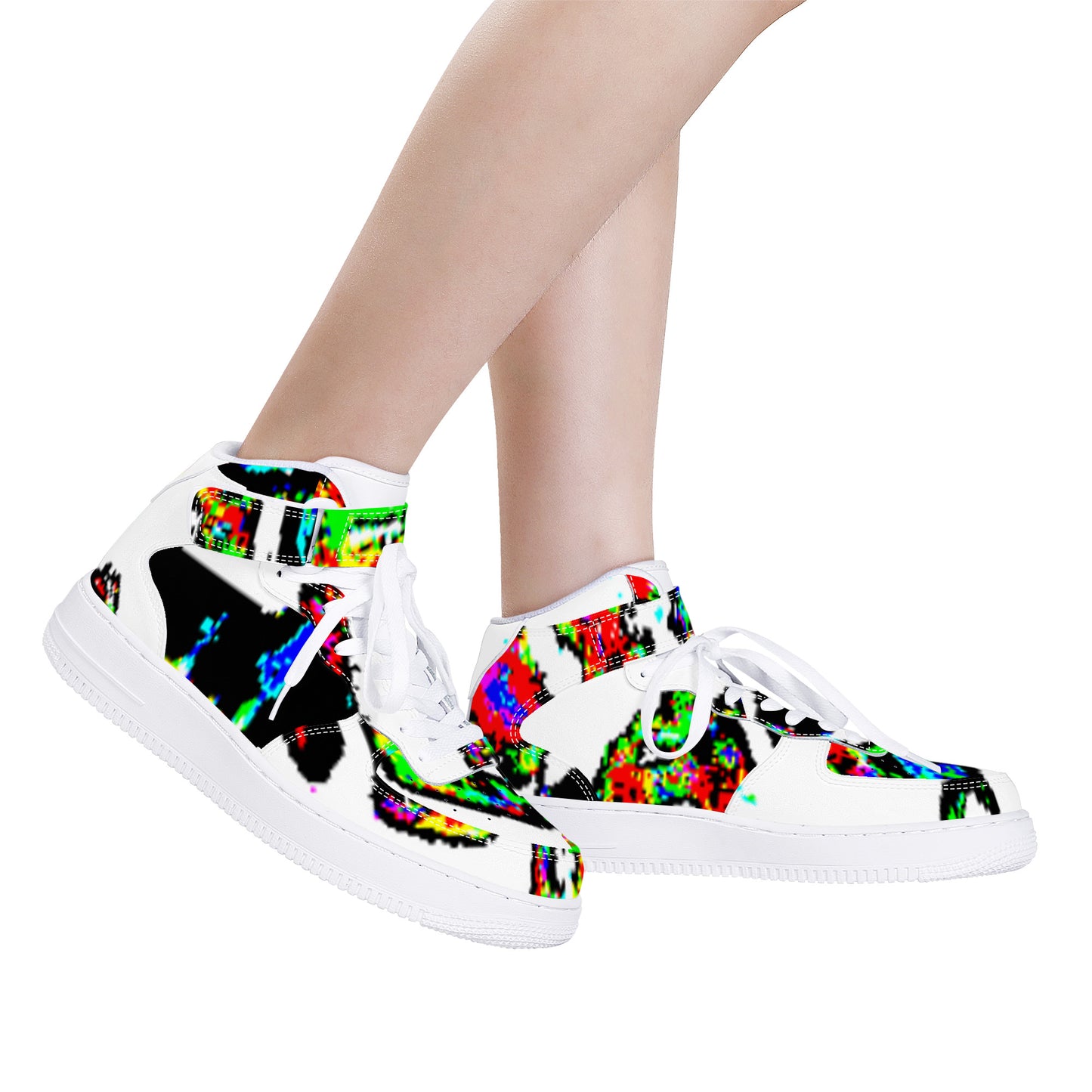 Painted Money High Top Unisex Sneaker