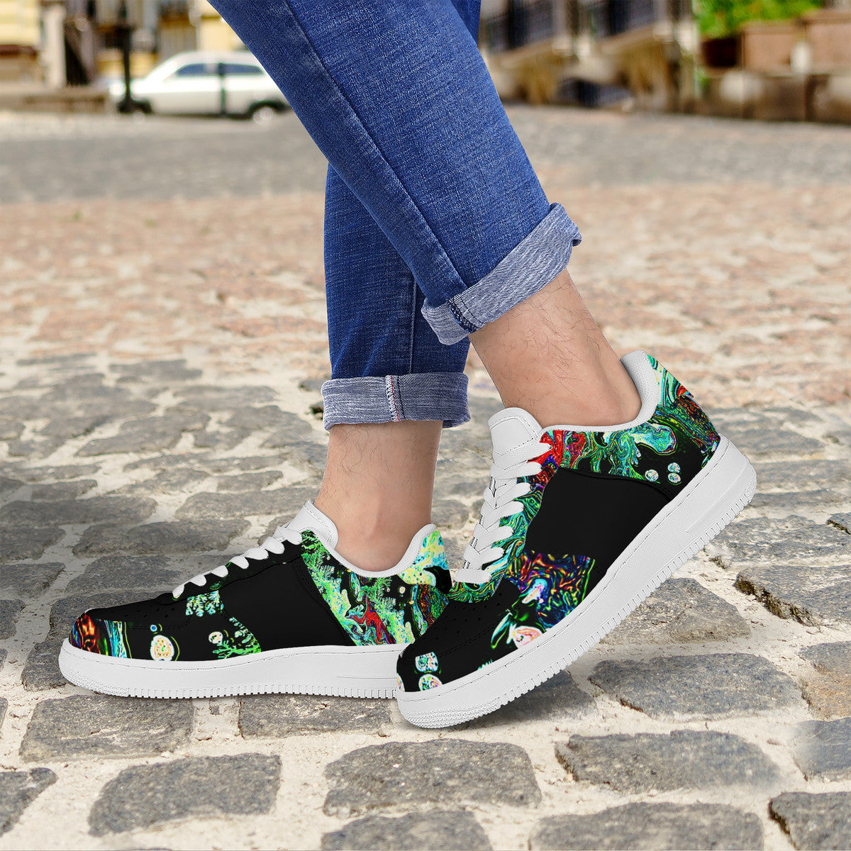 CDEJ Green Marble Low Top Unisex Sneaker