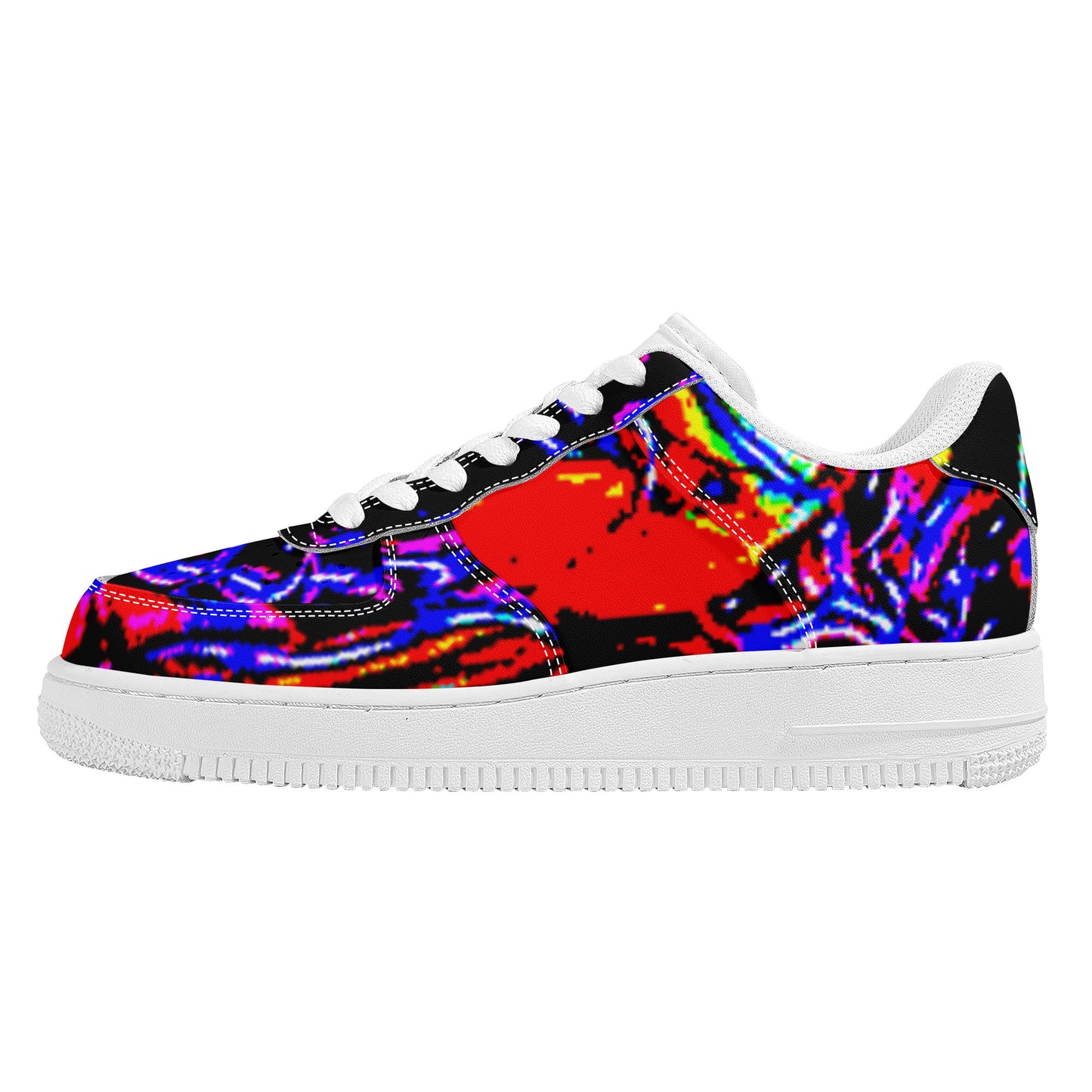 SF_F8 Low Top Unisex Sneaker Deep Floral