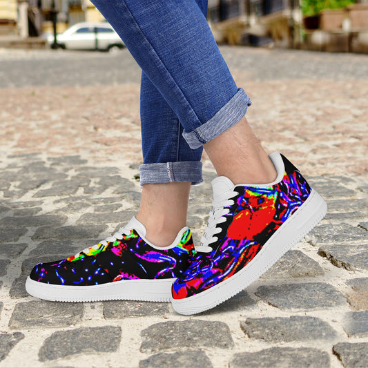 SF_F8 Low Top Unisex Sneaker Deep Floral